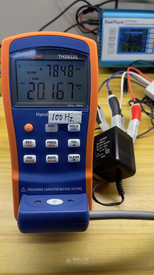同惠th2822e电桥dcr测试为方波,大感性原件dcr测量必须在设置中修改延迟